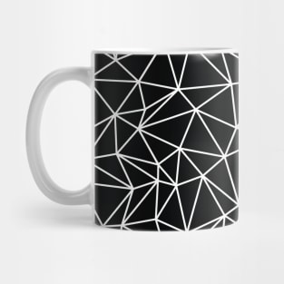 Black And White Geometric Pattern Mug